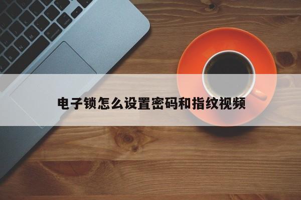 电子锁怎么设置密码和指纹视频
