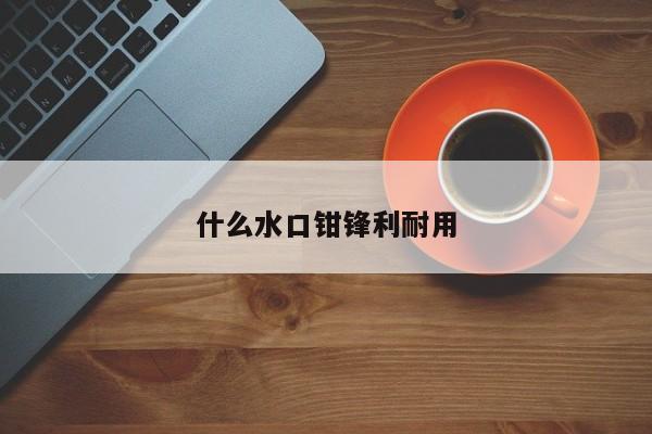 什么水口钳锋利耐用