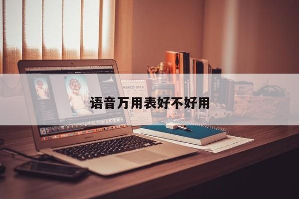 语音万用表好不好用